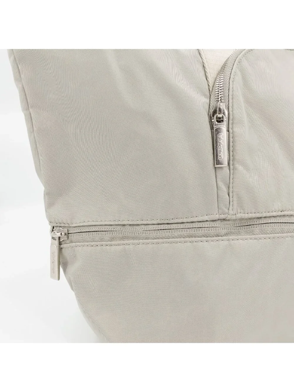 Lululemon Women's City Adventurer Tote 27L Raw Linen Beige OS